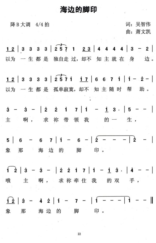 026海边的脚印