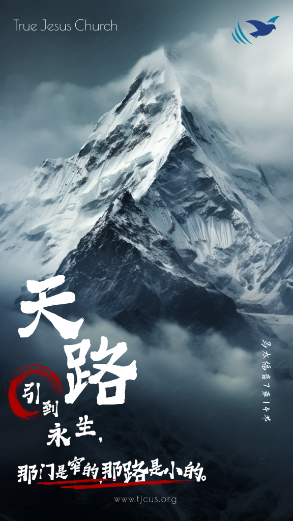 引到永生，那门是窄的